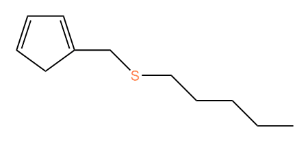 Furfuryl pentyl sulfide